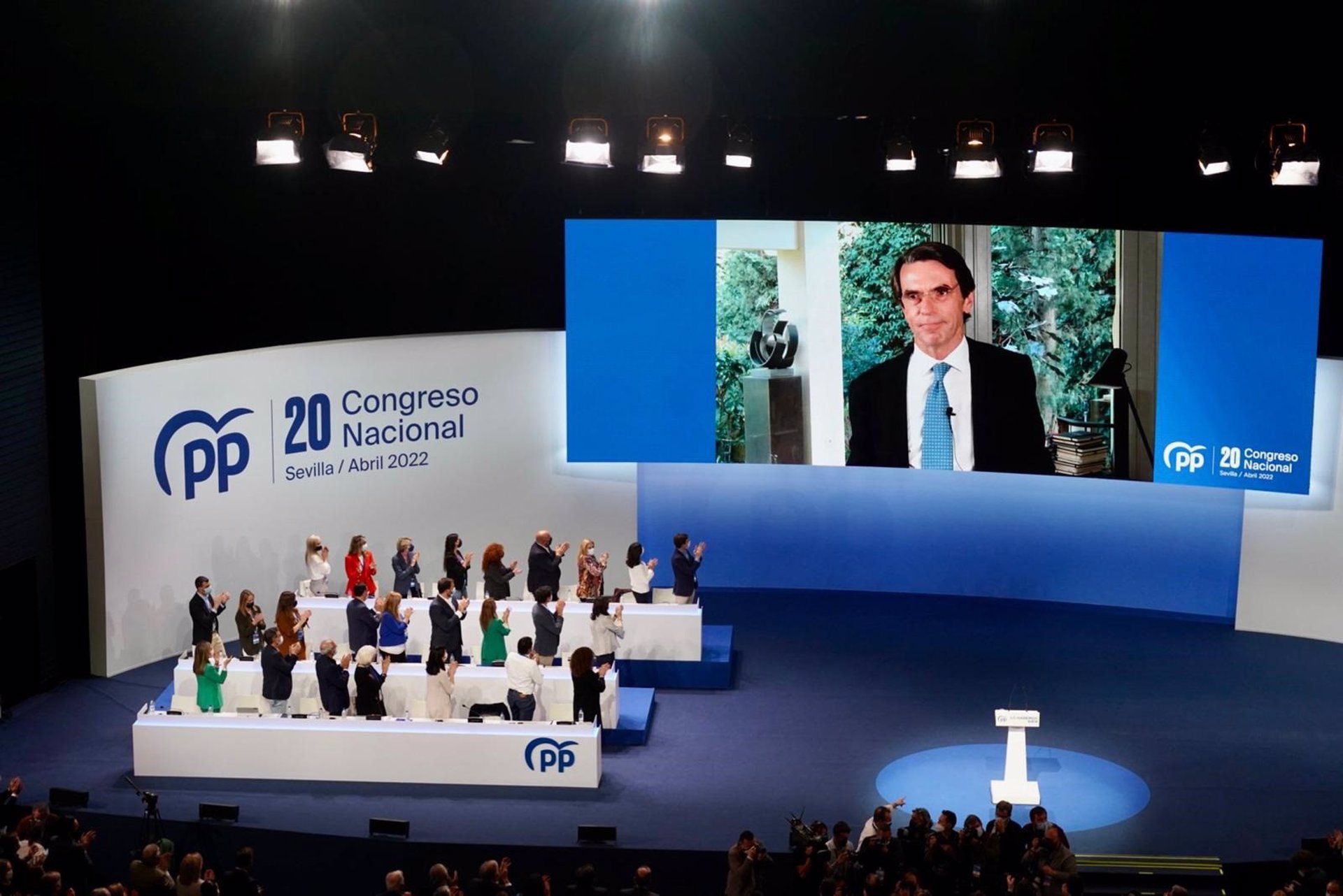 Jose-Maria-Aznar-interviene-en-el-Congreso-del-PP-a-traves-de-una-videoconferencia